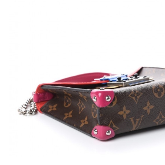 LOUIS VUITTON Monogram Tribal Mask Pochette PM - Picture 8 of 16